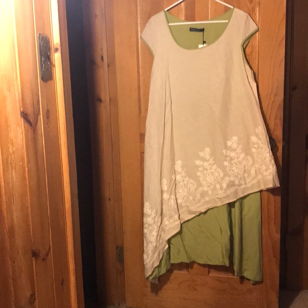 Layered maxi dress